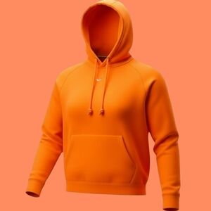 🚺 XS US — Nike Sportswear Oversized Pheonix Fleece Pullover DQ5860-633 [ORANGE]